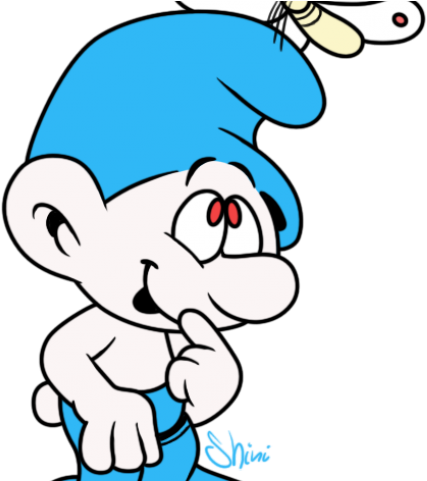 Smurfs Clipart Cute - Cartoon (640x480)