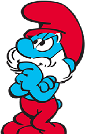 Smurfs Clipart Original - Cartoon (640x480)