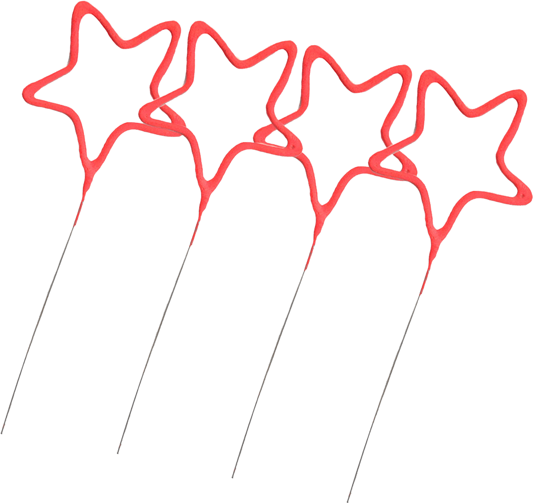 8 Inch Star Shaped Sparklers - Diagram (1200x1200)
