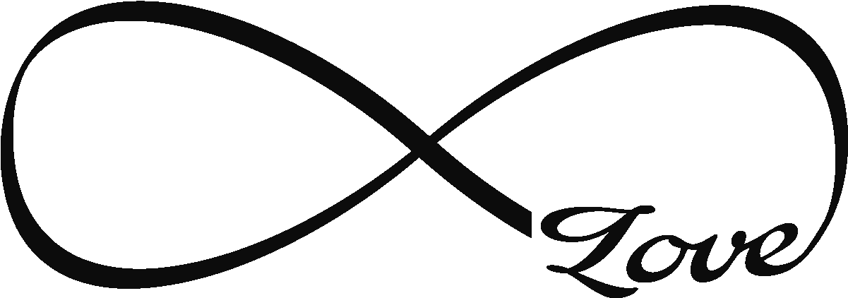 Tattoo Infinity Wall Sticker Decal Love Symbol Clipart - Line Art (1200x1200)