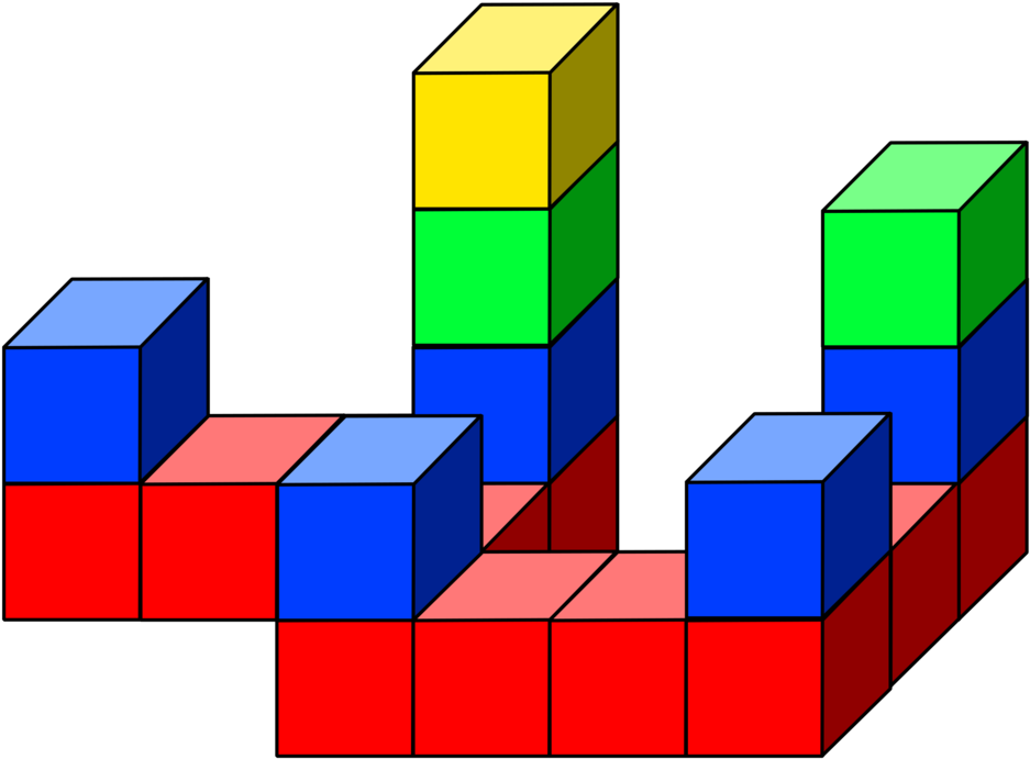 Cube Clipart Towers - Parallel.