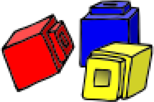 Unifix Cubes Clip Art (640x480)