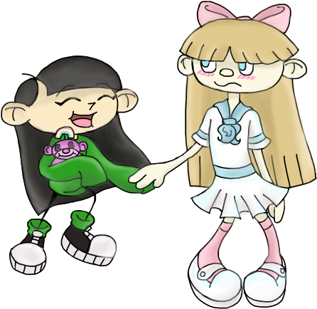 Kuki Darlin You're Mah Best Friend By Sorenitysloth - Knd Ashley X Kuki (521x458)