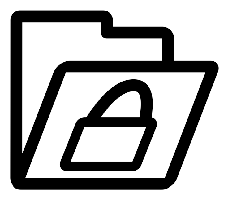 All Photo Png Clipart - Documents Black And White Clipart (750x750)