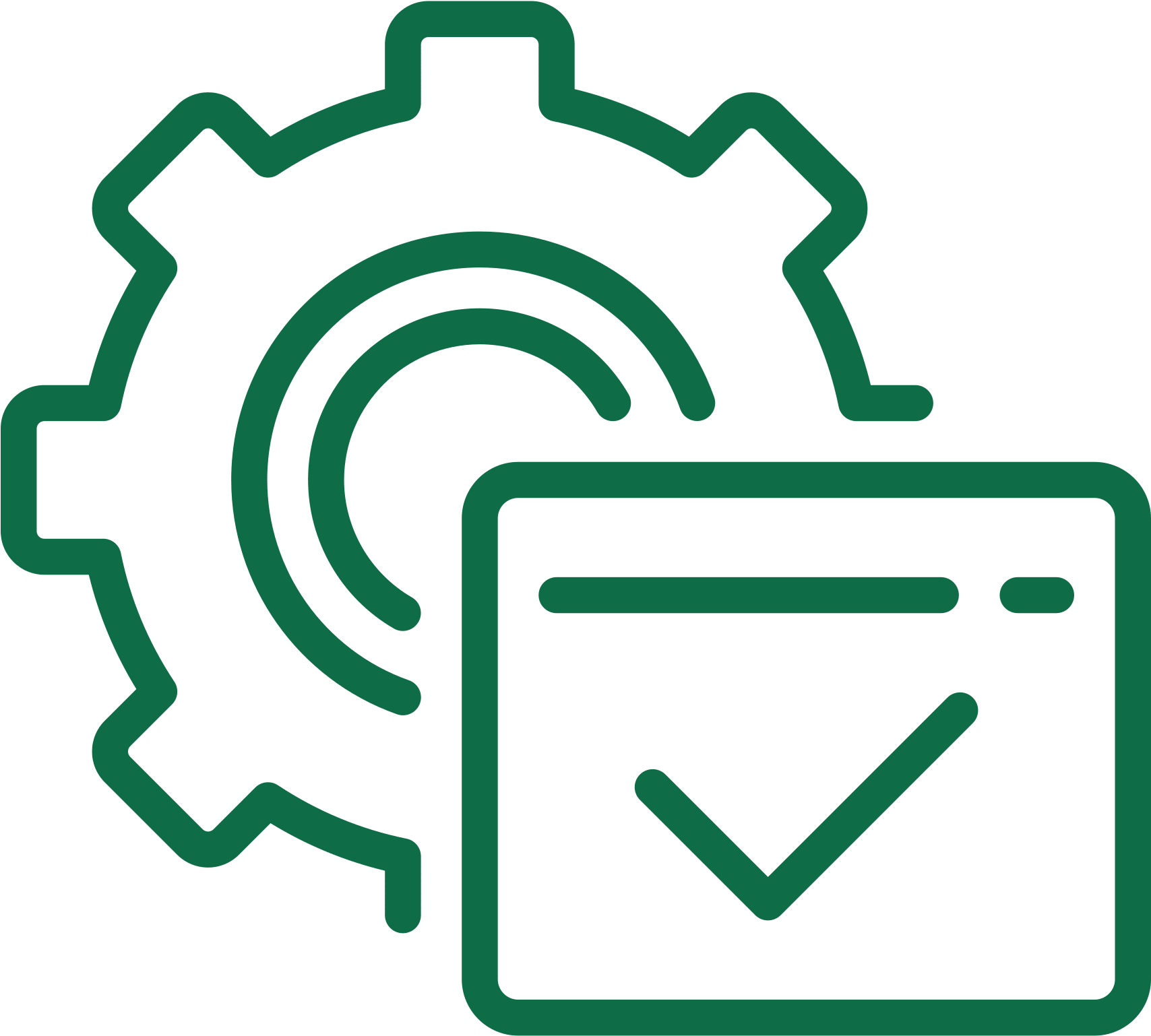 Document Management - White Cog (1707x1707)