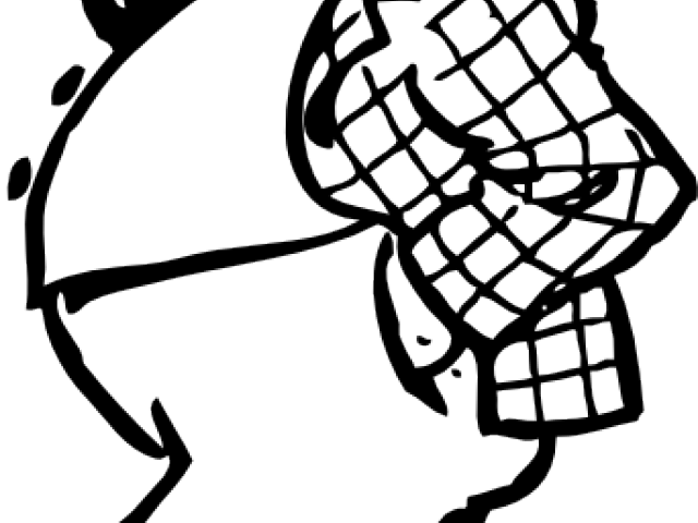 People Silhouette Clipart Tall Man - Outline Picture Of Fat Man (640x480)