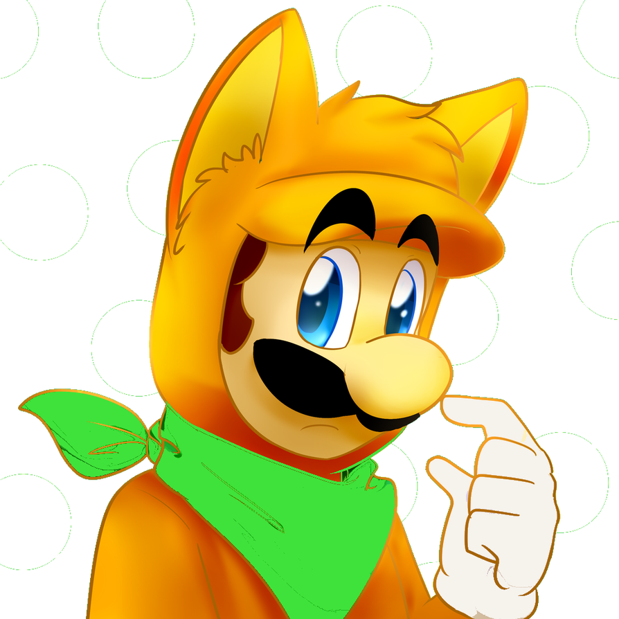 Fox Luigi By New Founding Fathers - Cartoon (894x894)