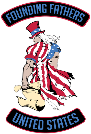 Founding Fathers Mc Motorcycle Club - Illustration (525x719)
