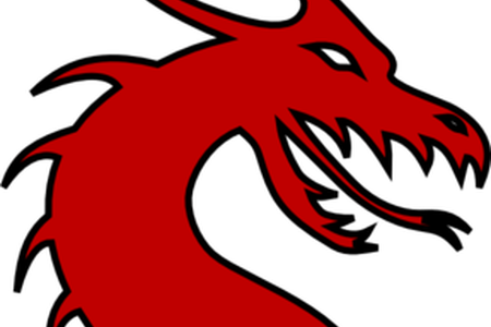 Little Dragon Clipart High Quality - Transparent Cartoon Dragon Head (450x300)