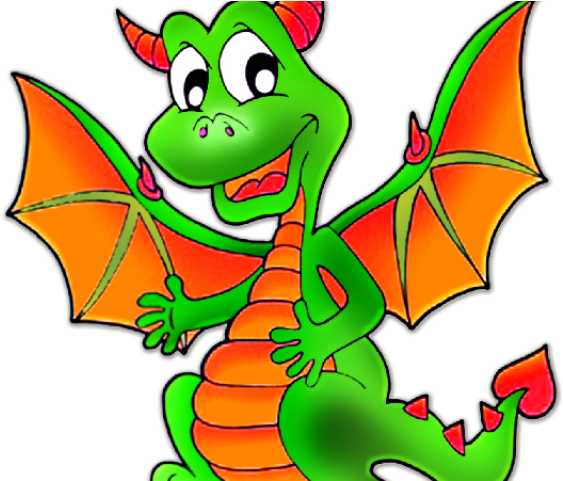 Dragon Clipart Mythical Creature - Cute Clip Art Dragon (640x480)
