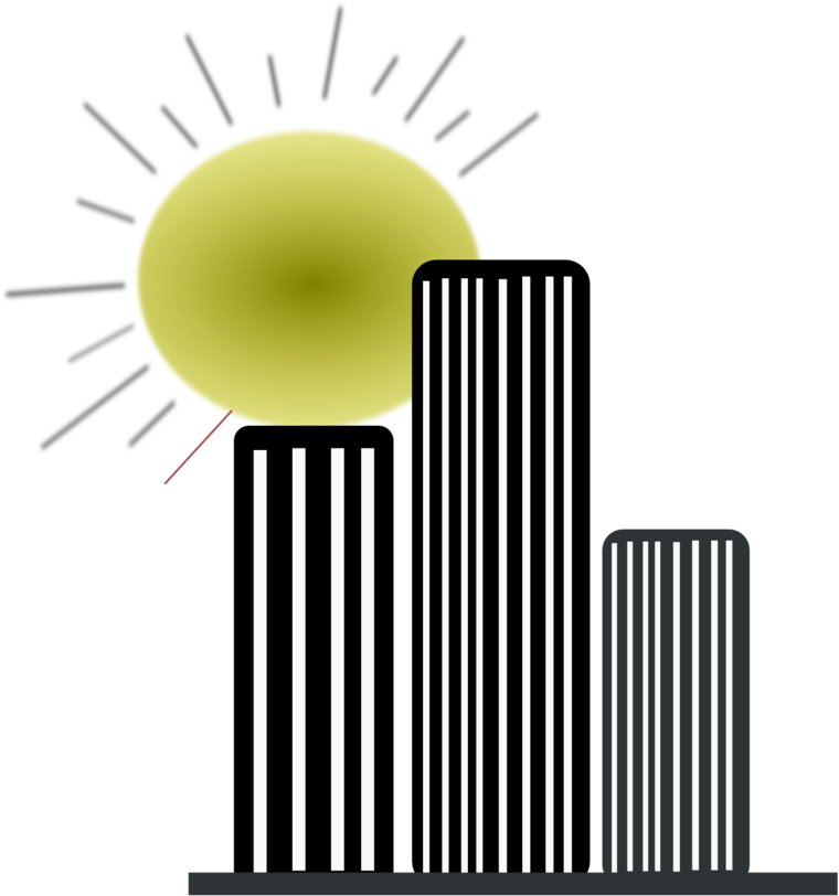 Illustration Of A City Skyline - Building Clip Art (958x958)