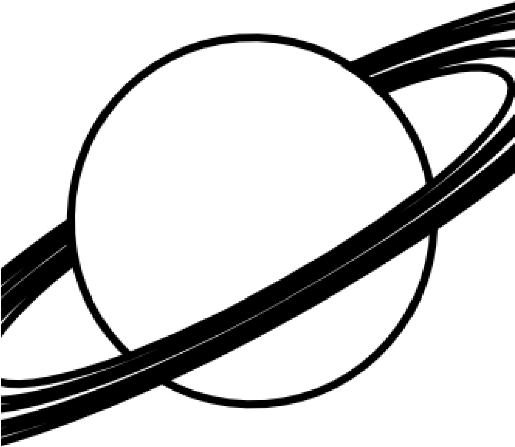 Planet Clipart Planet Clip Art Black And Clipart Panda - Neptune Planet Black And White (1024x1024)