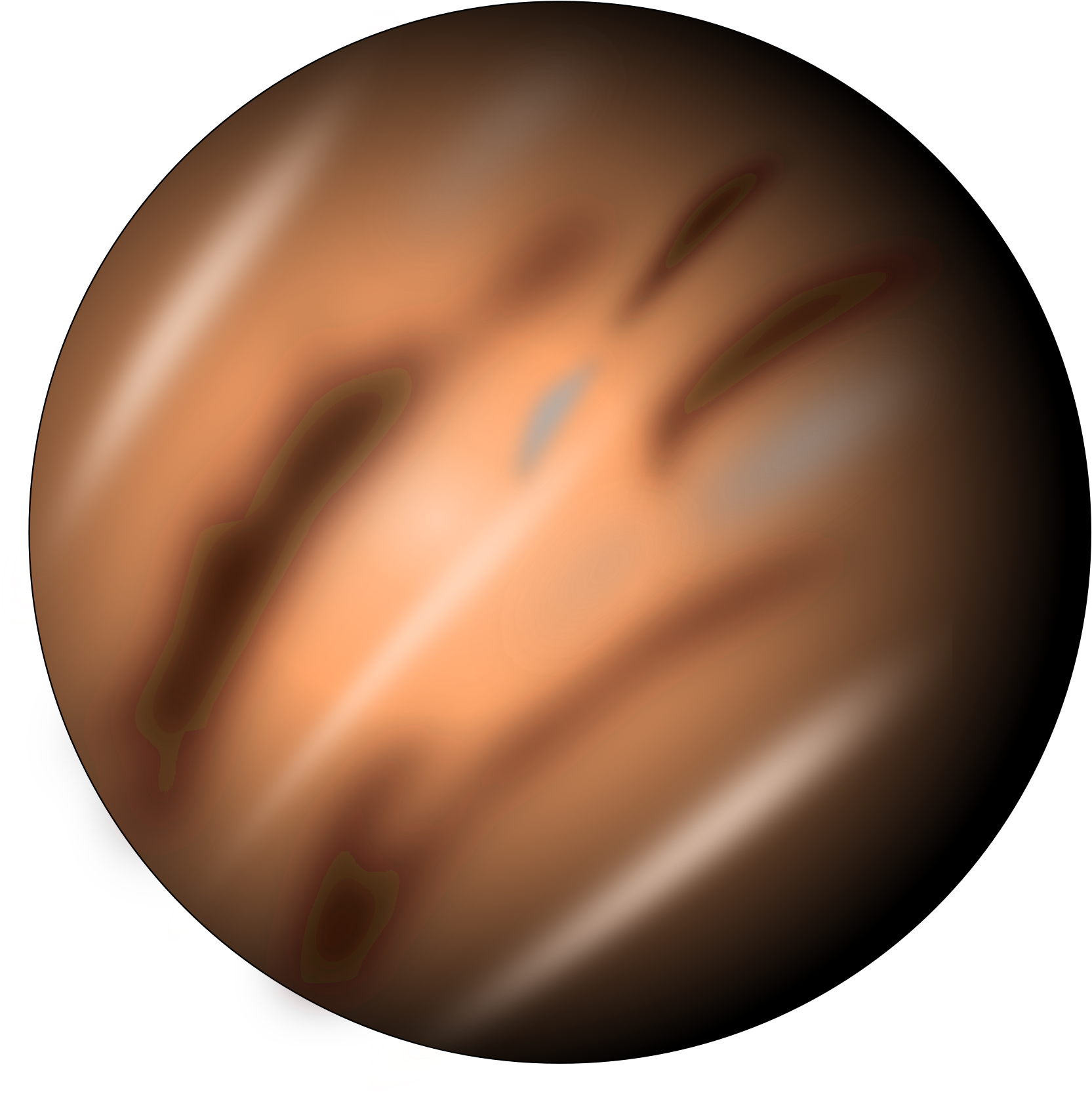 Planet Symbol Christian Cross Combustion - Venus Png (1697x2400)