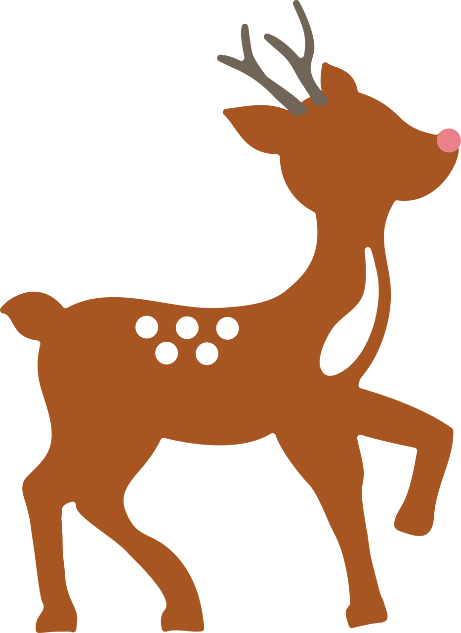 933 X 1280 2 - Deer Svg (933x1280)