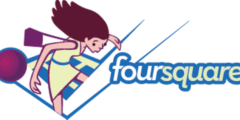 Foursquare Makes Its Splash In St - Old Foursquare Logo (800x400)