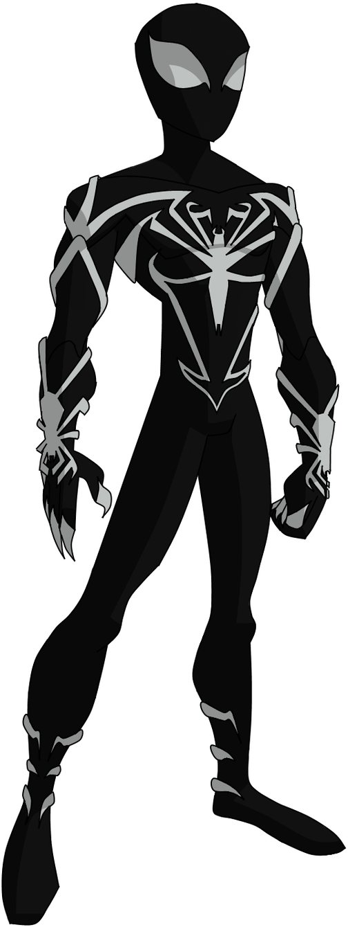 Spectacular Spider-man Unlimited Black Suit - Spectacular Spider Man Black Suit (563x1420)