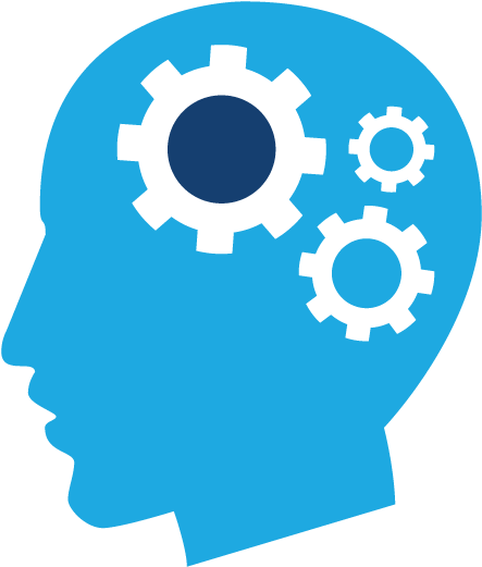 Exxact Corporation Is Now Part Of The Intel® Ai Builders - Head With Gears Icon (561x561)