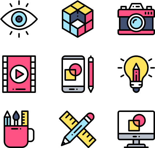 Art & Design - Web Design Icons Png (600x564)