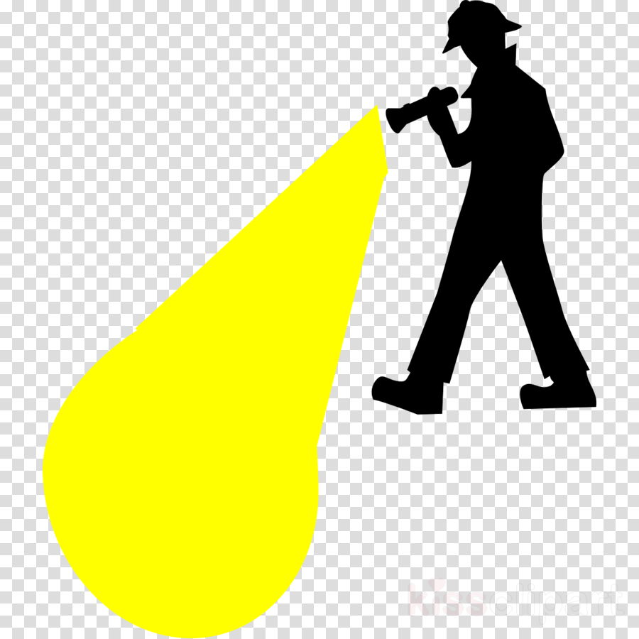 Light Clipart Flashlight Clip Art - Footsteps No Background (900x900)