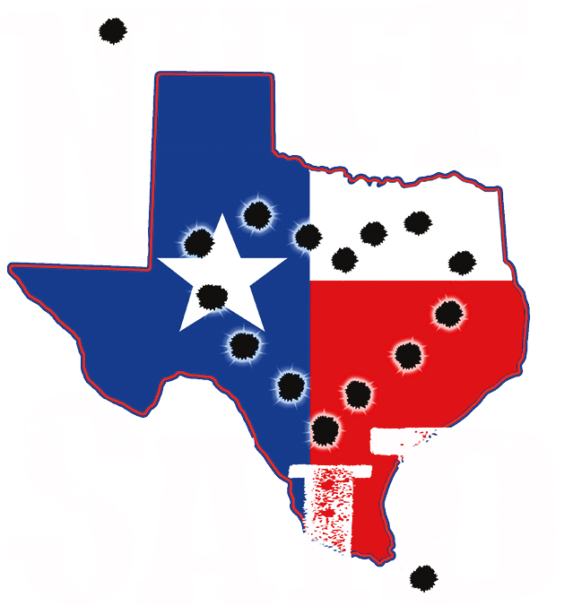 Transparent Texas Flag Map (675x675)