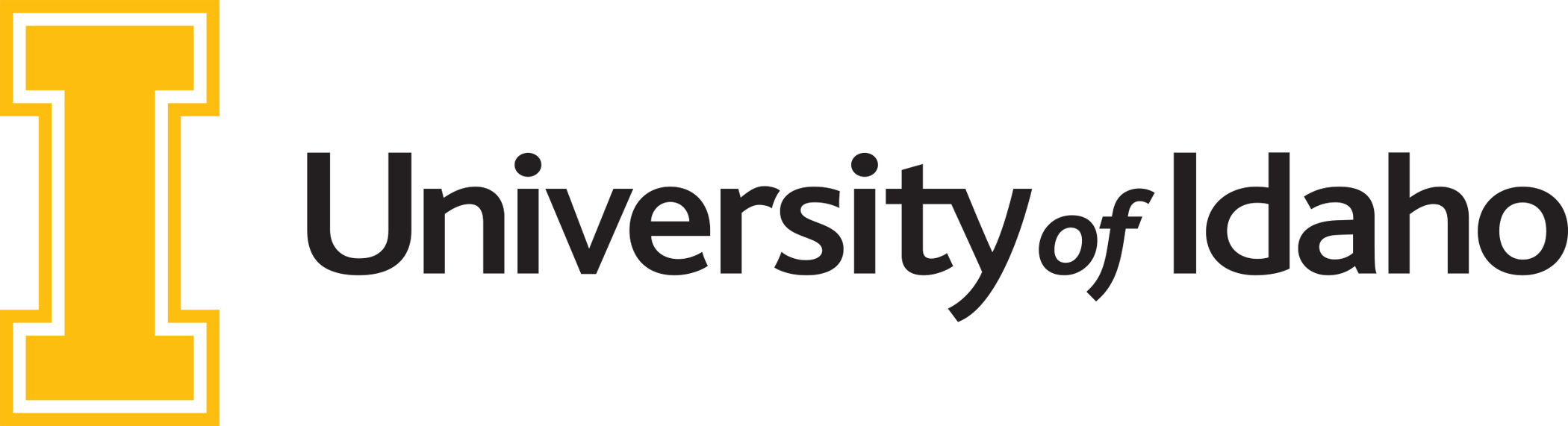 Accomplished Under Presented By - University Of Idaho Logo (2100x571)