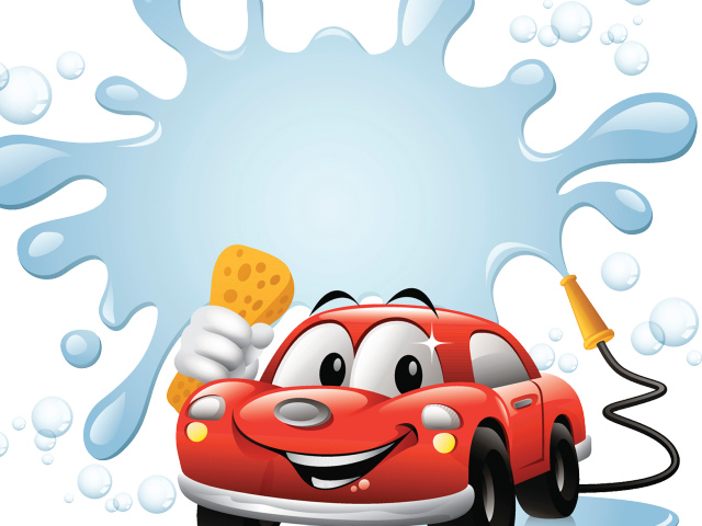 Foam Clipart Car Wash - Car Wash Clip Art Free (640x480)
