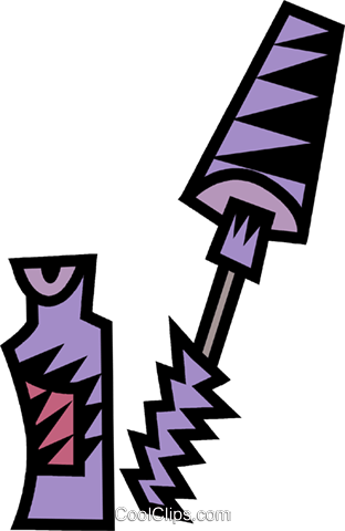 Mascara Royalty Free Vector Clip Art Illustration - Mascara Royalty Free Vector Clip Art Illustration (312x480)