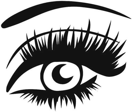 Eye With Eyelashes Png (600x800)