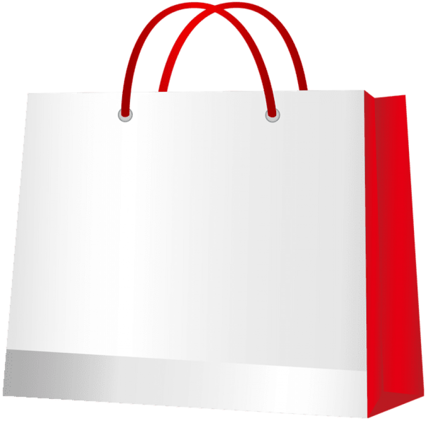 Free Png Download Gift Bag White Clipart Png Photo - Tote Bag (850x839)