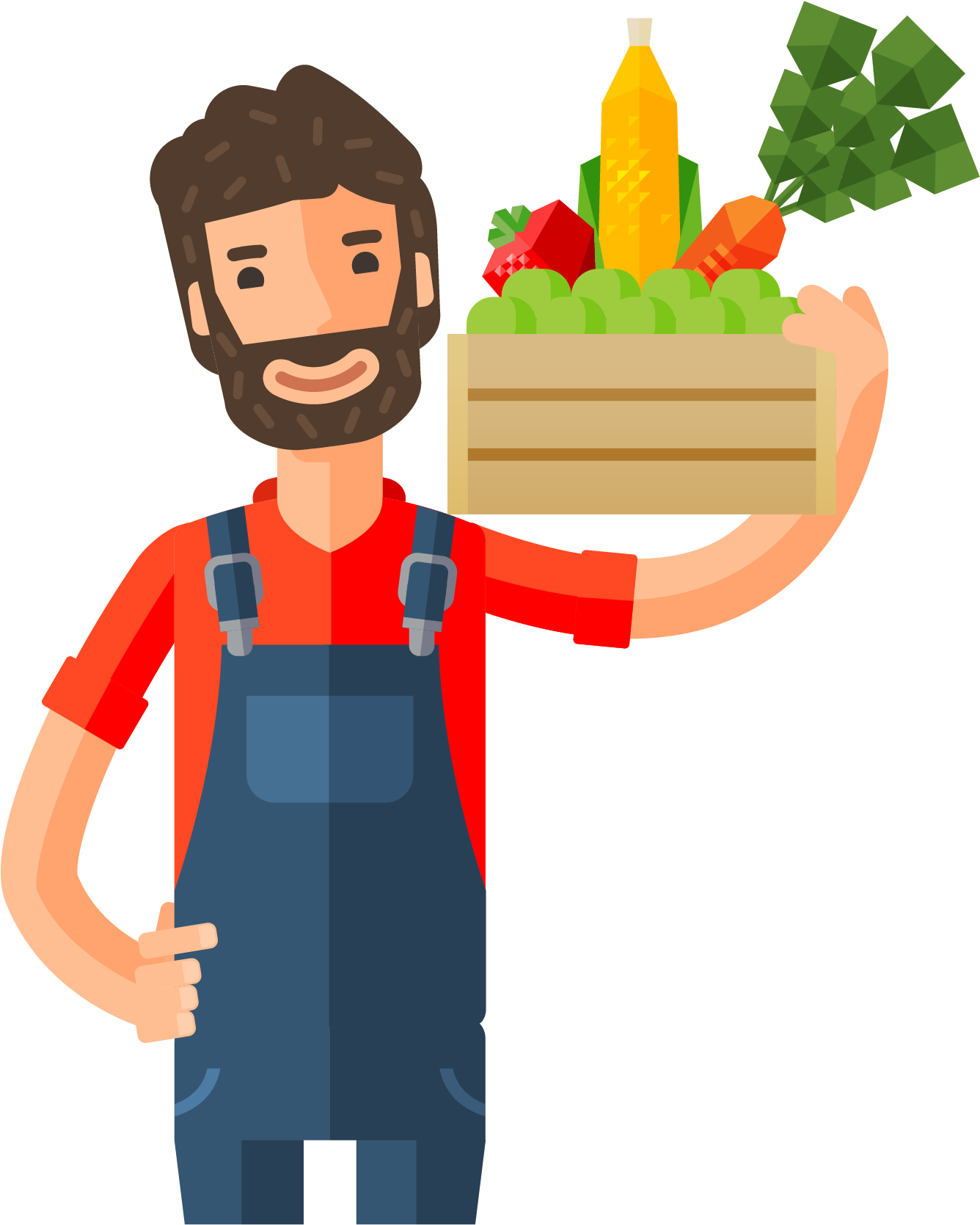 Restaurants What's So Great About Farm To Table - Cartoon (4001x1873)