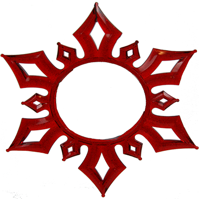 Christmas Photo Snowflake Ornament Personalized With - Circle (400x400)