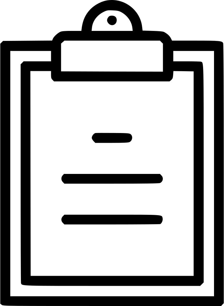 Png File Svg - Clipboard (718x980)