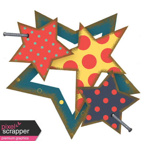 Star Cluster Graphic By Marisa Lerin - Art Paper (456x456)
