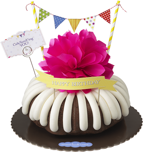 Cakes For Any Occasion From A Local Bakery Nothing - Nothing Bundt Cake Decorated (800x800)