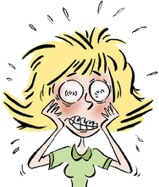 The Bumtrinket - Stress Cartoon (373x400)