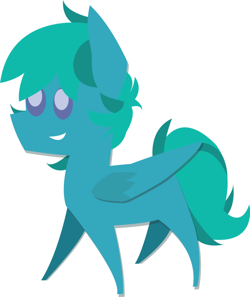 Themodpony, Commission, Hooves, Lineless, Male, Oc, - Cartoon (864x1024)