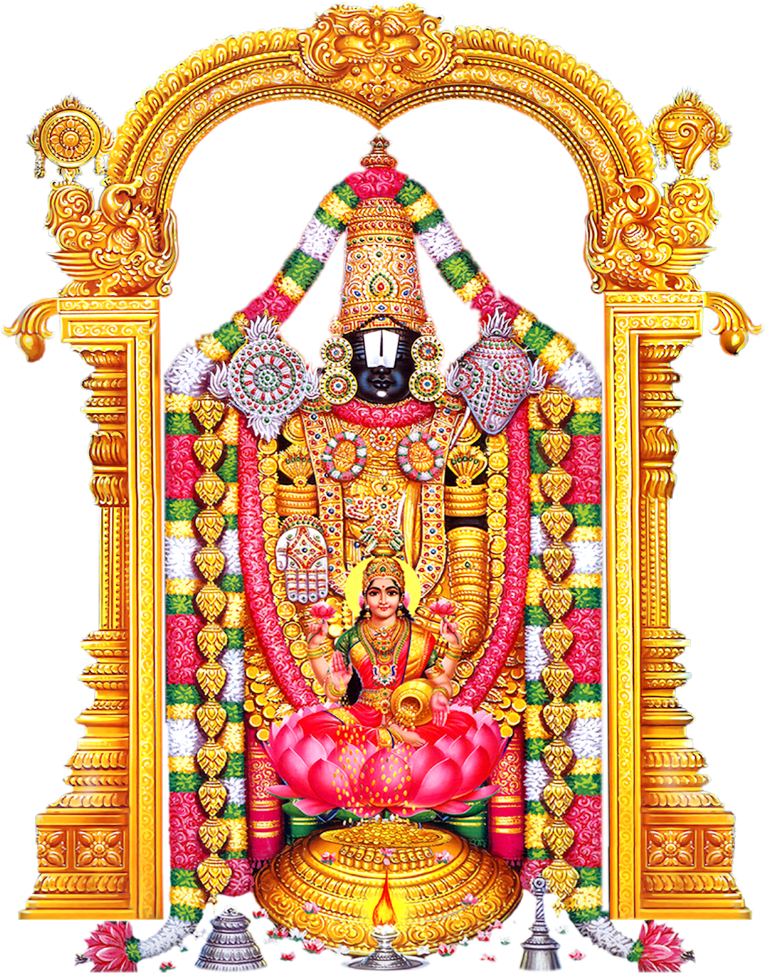 Chinese Temple Clip Art - Venkateswara Swamy Photos Download (1600x1600)