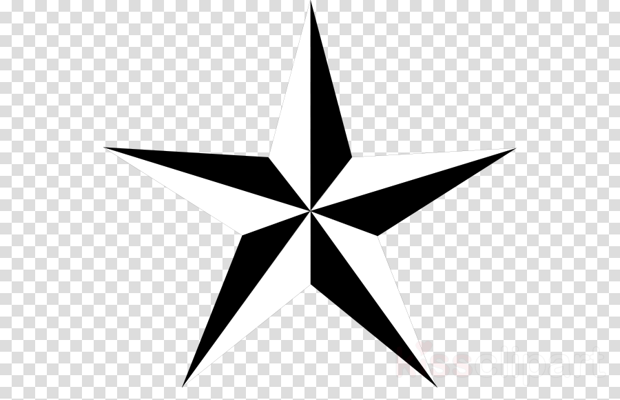 Nautical Stars Clipart Nautical Star Tattoo Clip Art - Transparent Background Png Star (900x580)