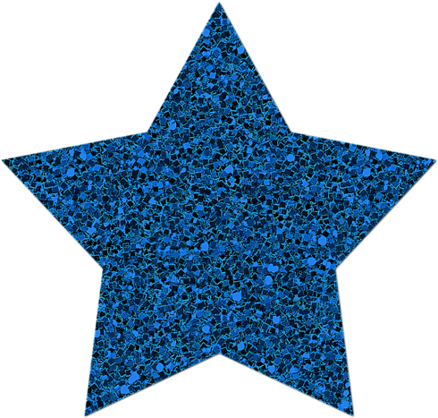 Star Clipart, Love Stars, Stars And Moon, Star Art, - Glitter Star Clipart (500x477)