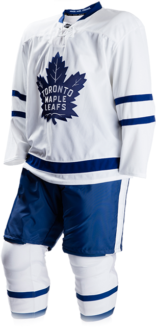 Maple Leafs Away Jersey - Maple Leafs Away Jersey (311x650)