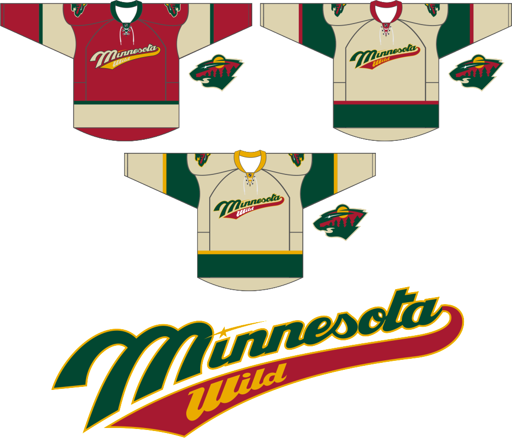 Minnesottawildconcept - Minnesota Wild Concept Logos (1023x874)