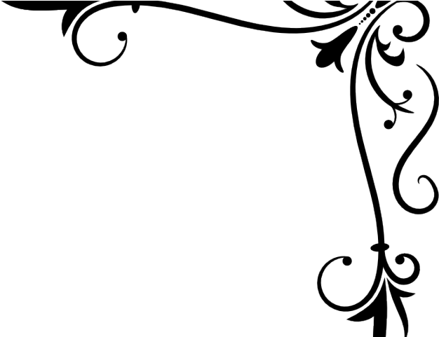 Damask Clipart Filigree - Corner Vine Clip Art (640x480)