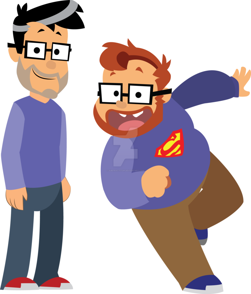 Collection Of Free Comart Clipart Download On - Yogscast Lewis And Simon Fan Art (826x968)