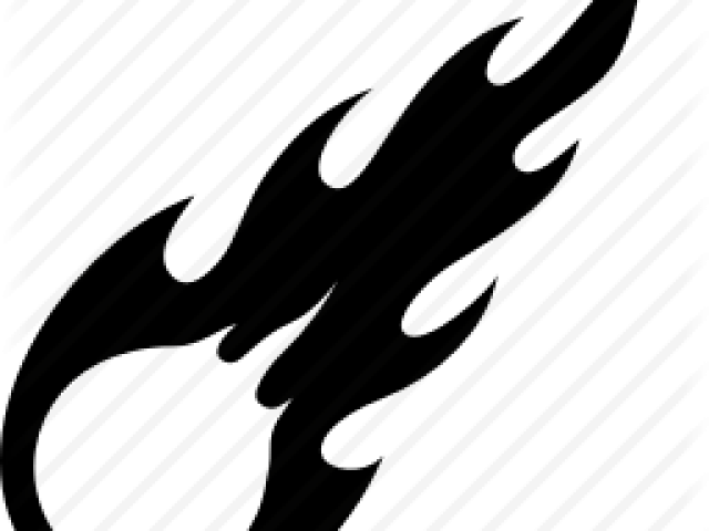 Black And White Comet Clipart (640x480)