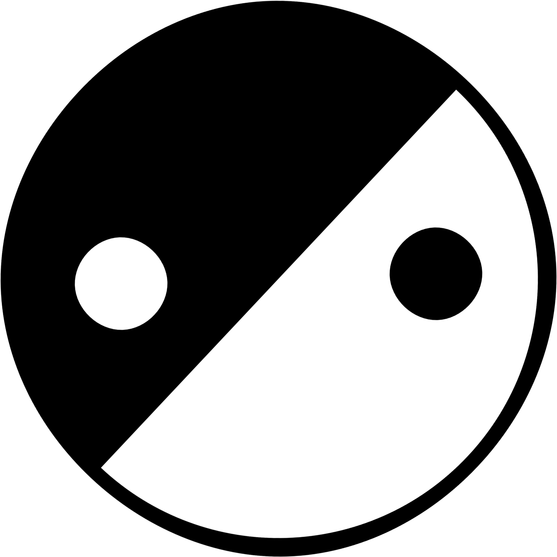 2000 X 2000 - Yin And Yang (2000x2000)