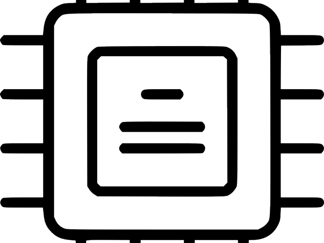 Cpu Clipart Hardware - Cpu Clipart Hardware (640x480)
