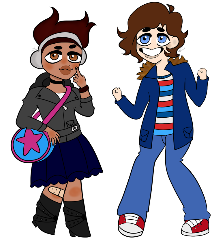 Some More Scott Pilgrim And Bmc Crossover By Big Bad - Cartoon (830x963)