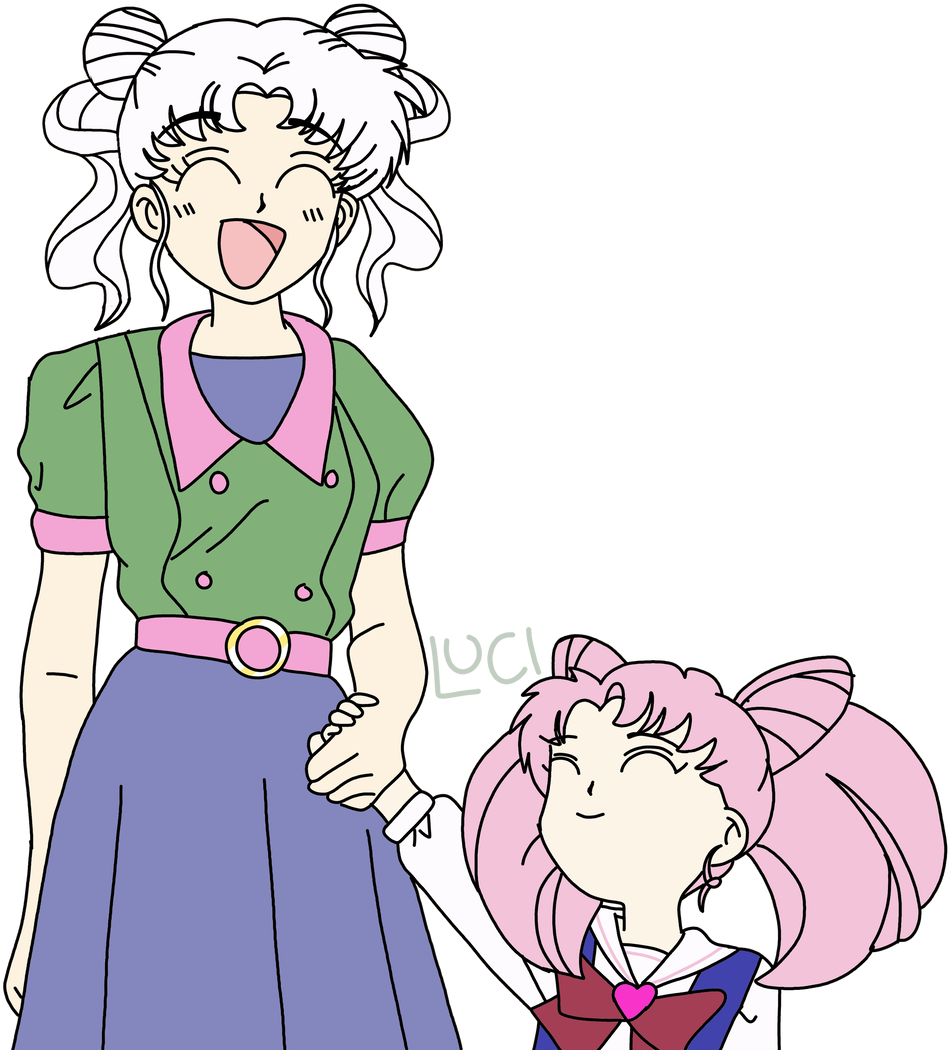 Sailor Silver Moon - Cartoon (1024x1063)