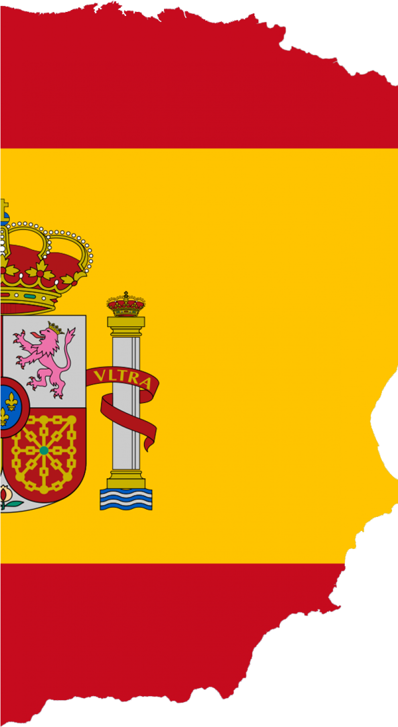 Bcn Advantages Of Working In Spain - Spain Flag (800x1600)