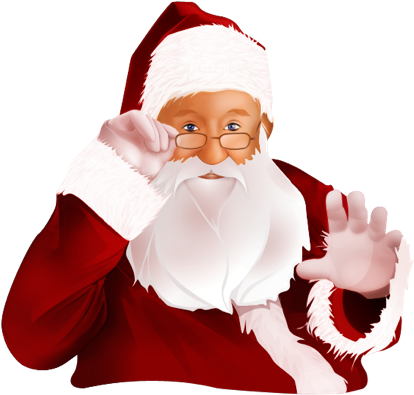Christmas For Mac Clipart 0 - Santa Claus Backgrounds Pic Transparent (455x455)